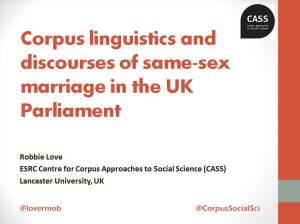 The first slide of my first presentation on my first trip to Copenhagen. First time for quite literally everything.