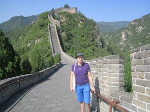 The Great Wall...all to myself. Mwahahahaha.